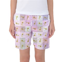 Giraffe Women s Basketball Shorts by nateshop