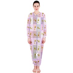 Giraffe Onepiece Jumpsuit (ladies) by nateshop