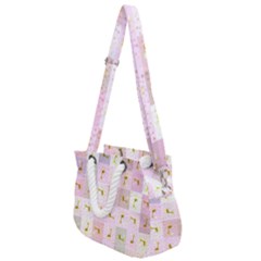 Giraffe Rope Handles Shoulder Strap Bag by nateshop