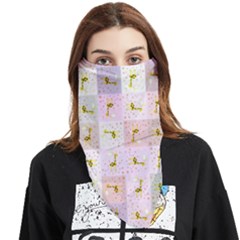 Giraffe Face Covering Bandana (triangle)