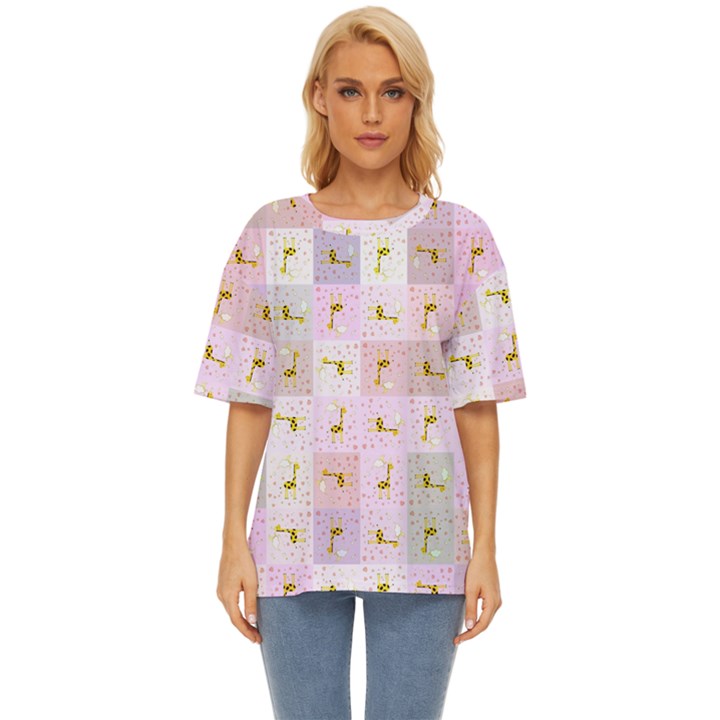 Giraffe Oversized Basic Tee