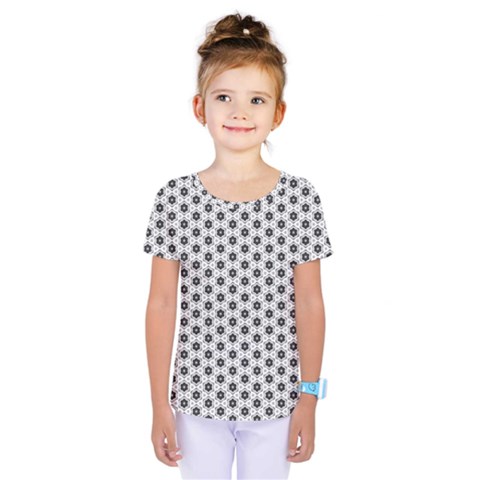 Gray Motif Kids  One Piece Tee by nateshop