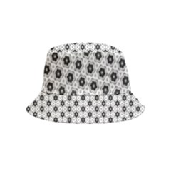 Gray Motif Inside Out Bucket Hat (kids) by nateshop