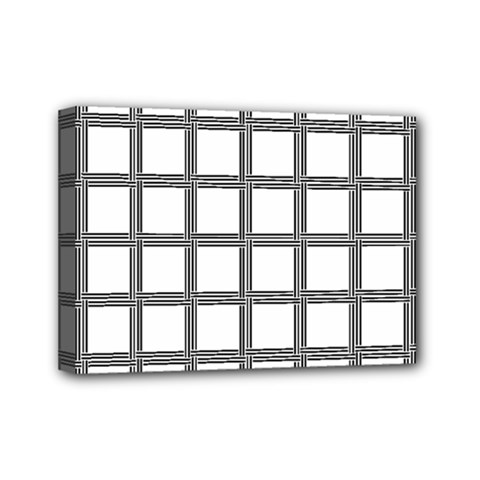 Grid Box Mini Canvas 7  X 5  (stretched) by nateshop