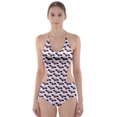 Halloween Cut-out One Piece Swimsuit by nateshop