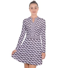 Halloween Long Sleeve Panel Dress