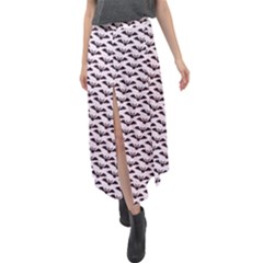 Halloween Velour Split Maxi Skirt by nateshop