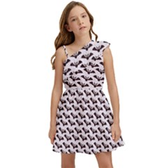 Halloween Kids  One Shoulder Party Dress