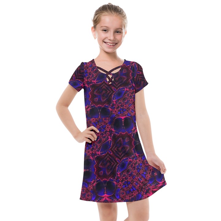 Jones Kids  Cross Web Dress