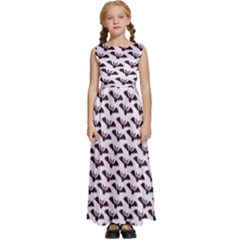 Halloween Kids  Satin Sleeveless Maxi Dress