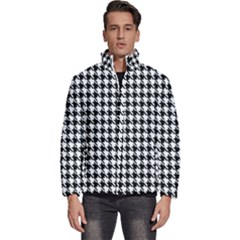 Houndstooth Men s Puffer Bubble Jacket Coat