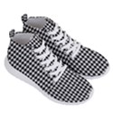 Houndstooth Men s Lightweight High Top Sneakers View3