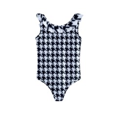 Houndstooth Kids  Frill Swimsuit by nateshop