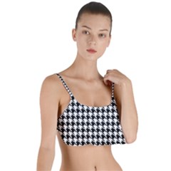 Houndstooth Layered Top Bikini Top  by nateshop