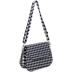 Houndstooth Saddle Handbag by nateshop