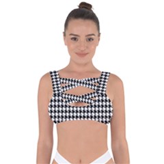 Houndstooth Bandaged Up Bikini Top by nateshop