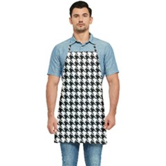 Houndstooth Kitchen Apron by nateshop