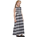 Houndstooth Kids  Satin Sleeveless Maxi Dress View3