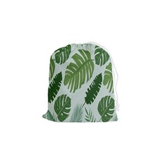 Leaves Drawstring Pouch (small) by nateshop