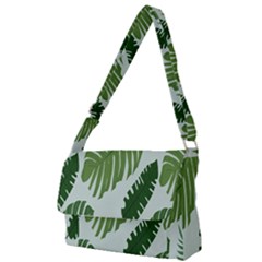 Leaves Full Print Messenger Bag (s) by nateshop