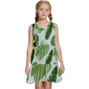 Leaves Kids  Sleeveless Tiered Mini Dress View1