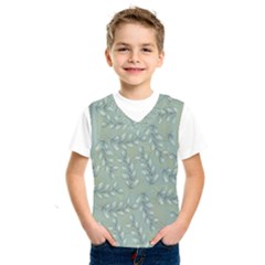 Leaves-pattern Kids  Basketball Tank Top by nateshop