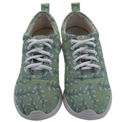 Leaves-pattern Mens Athletic Shoes by nateshop