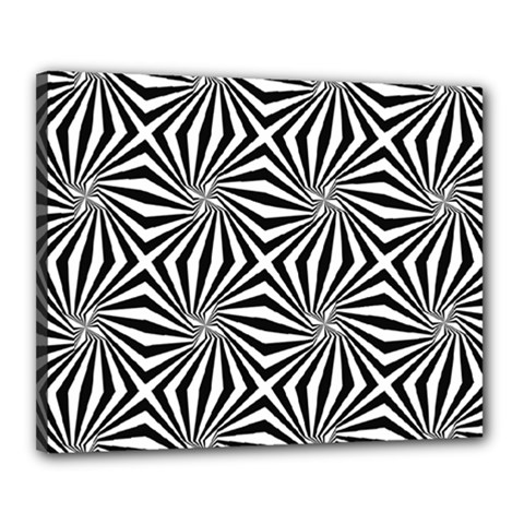 Line Canvas 20  X 16  (stretched) by nateshop