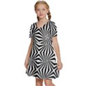 Line Kids  Short Sleeve Tiered Mini Dress View2