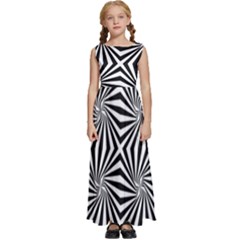 Line Kids  Satin Sleeveless Maxi Dress