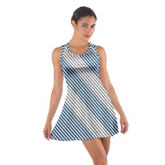 Lines Cotton Racerback Dress by nateshop