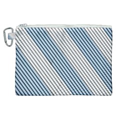 Lines Canvas Cosmetic Bag (xl)