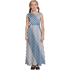 Lines Kids  Satin Sleeveless Maxi Dress