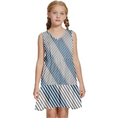 Lines Kids  Sleeveless Tiered Mini Dress