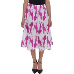 Lion Perfect Length Midi Skirt by nateshop