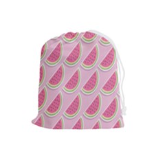 Melons Drawstring Pouch (large)