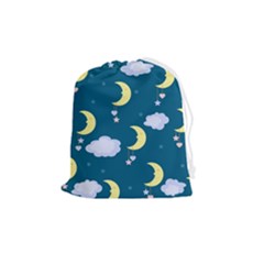 Moon Drawstring Pouch (medium) by nateshop