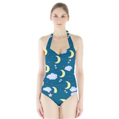 Moon Halter Swimsuit by nateshop