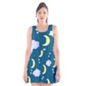 Moon Scoop Neck Skater Dress View1