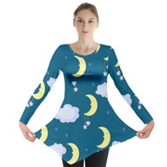 Moon Long Sleeve Tunic  by nateshop