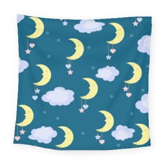 Moon Square Tapestry (large) by nateshop