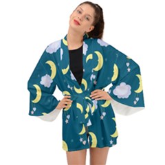 Moon Long Sleeve Kimono by nateshop