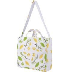 Nature Square Shoulder Tote Bag by nateshop