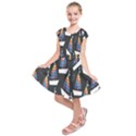 Non-seamless Kids  Short Sleeve Dress View1