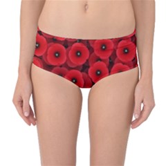 Opium Mid-waist Bikini Bottoms by nateshop