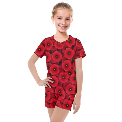 Opium Kids  Mesh Tee And Shorts Set by nateshop