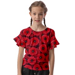 Opium Kids  Cut Out Flutter Sleeves by nateshop