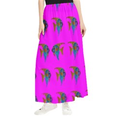 Opposite-way Maxi Chiffon Skirt by nateshop