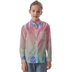 Palm-trees Kids  Long Sleeve Shirt