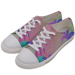 Palm-trees Women s Low Top Canvas Sneakers by nateshop